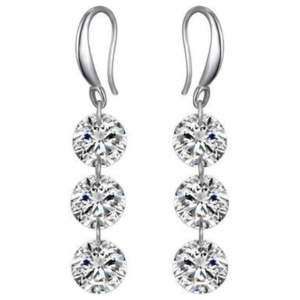 6.00 CTTW Naked Drill  with Swarovski Elements